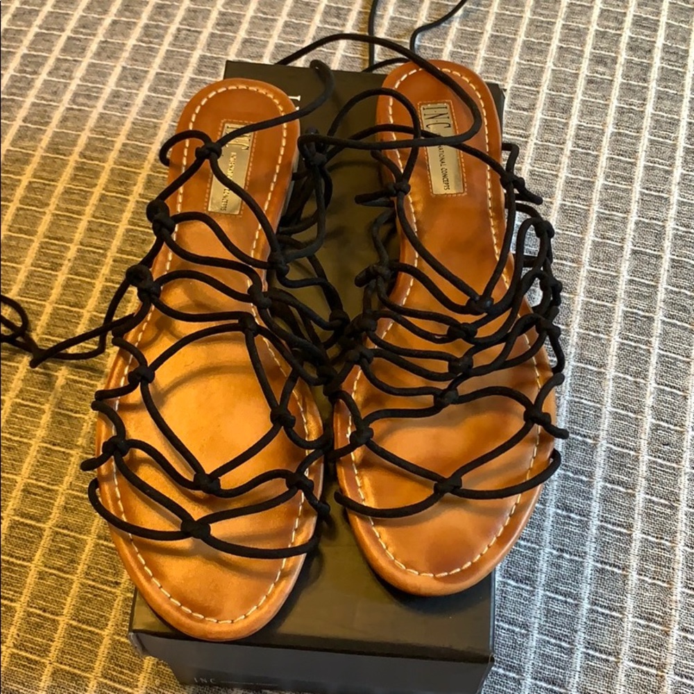 INC Gallena popsicle sandals
